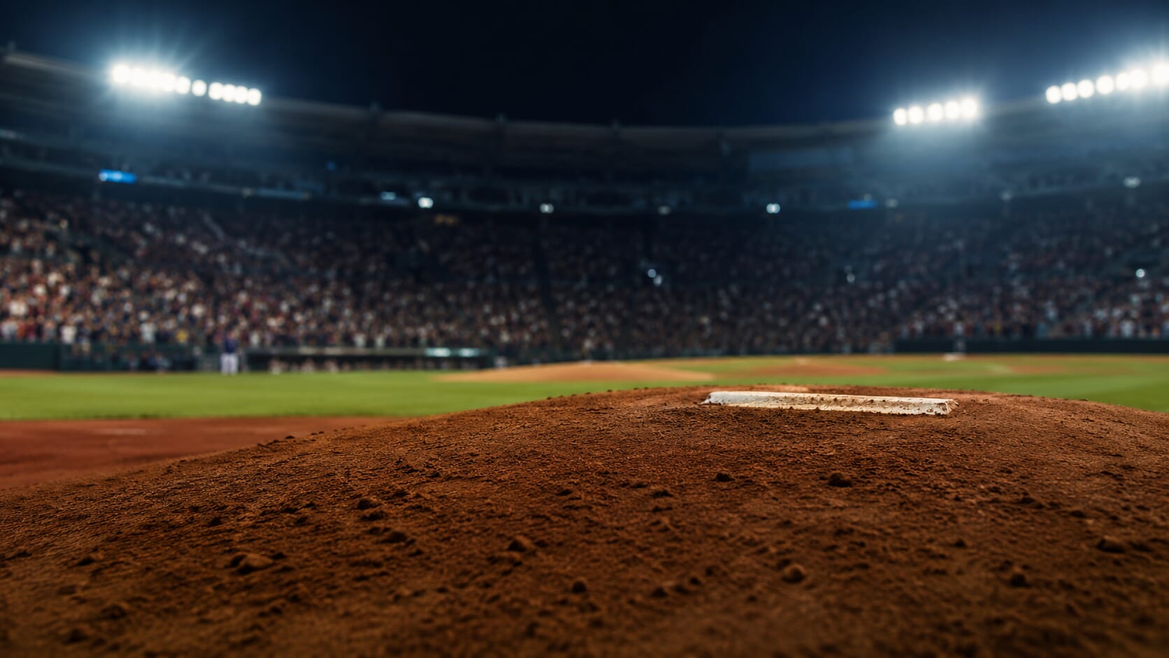 プロ野球のマウンドのイメージ